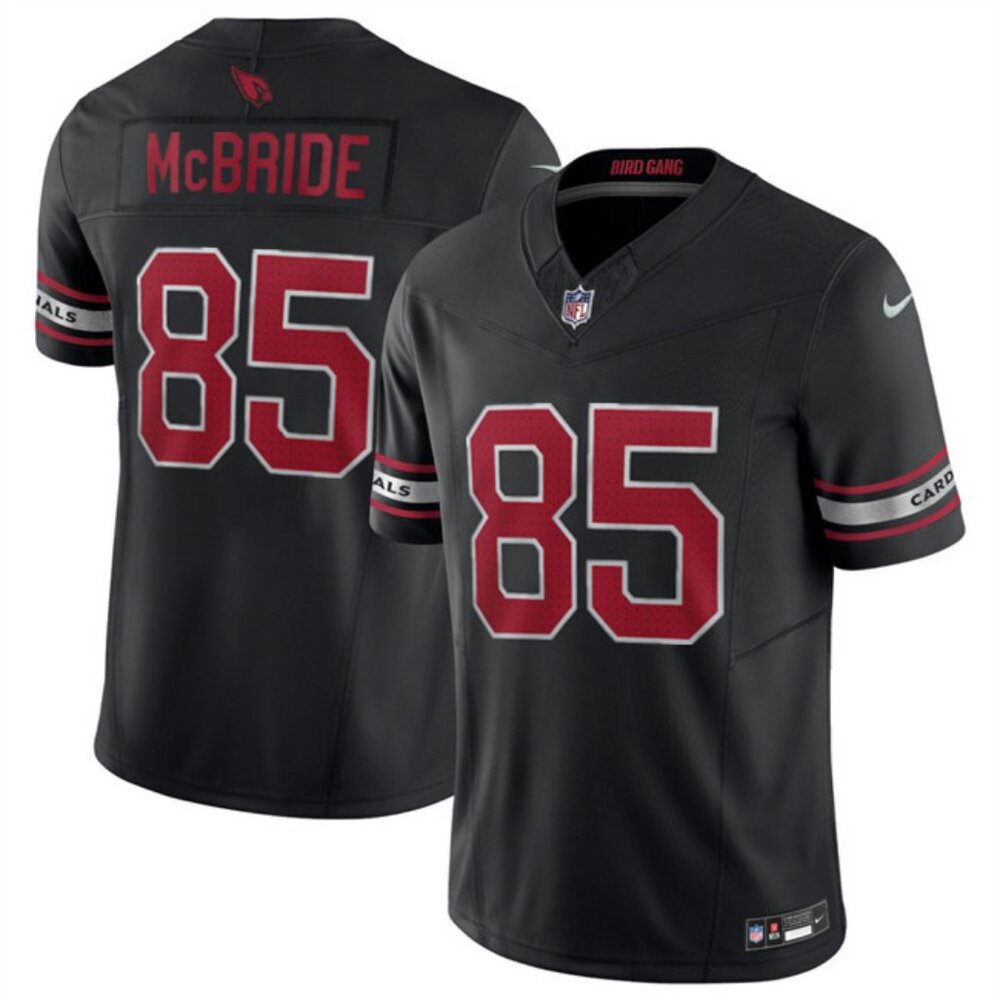 Mens Kids Youths  Trey McBride Black Vapor Stitched Jersey